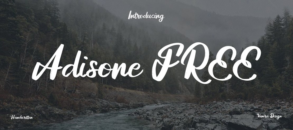 Adisone FREE Font