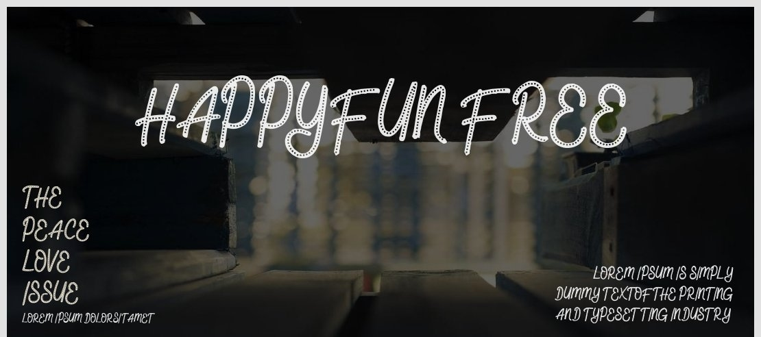 HappyFun FREE Font