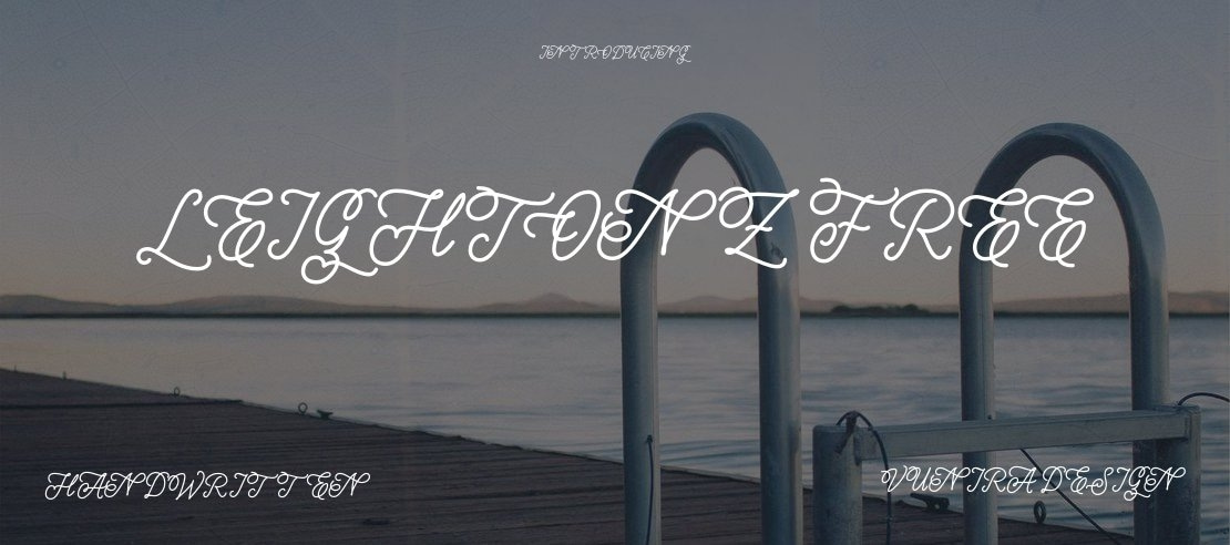 Leightonz FREE Font