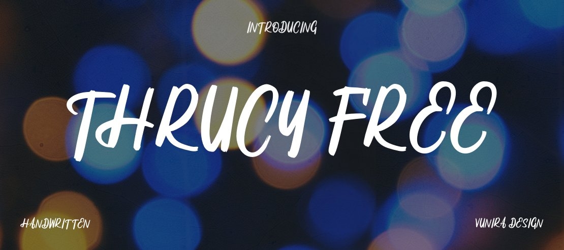 Thrucy FREE Font