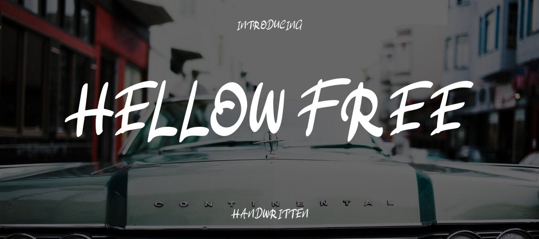 Hellow FREE Font