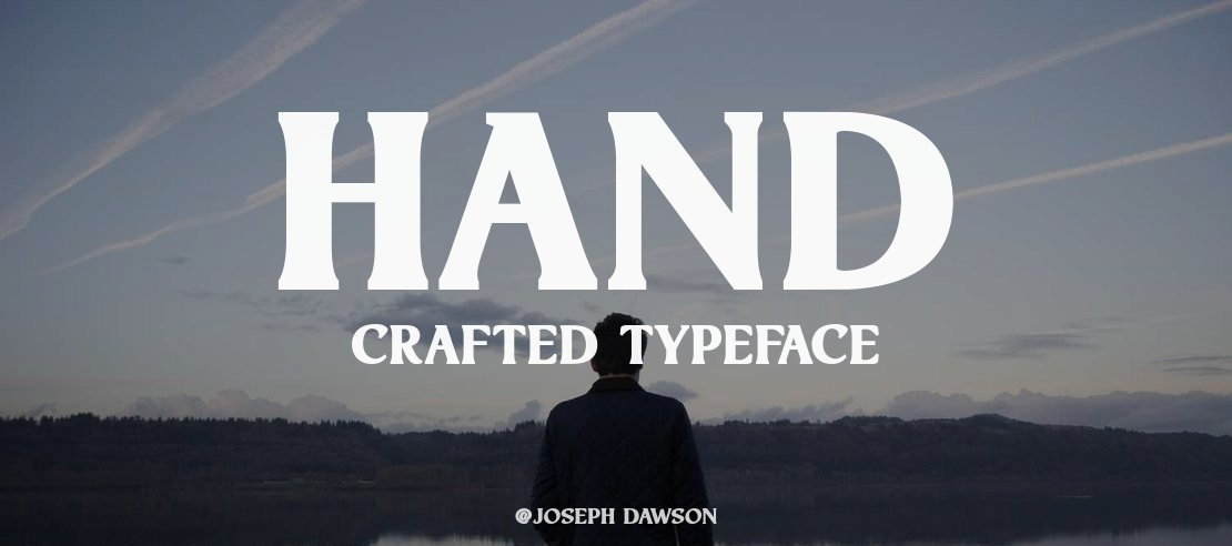 Hand Crafted Font Family