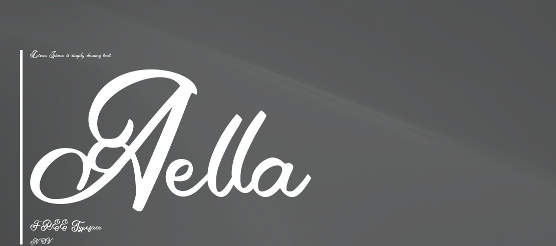 Aella FREE Font