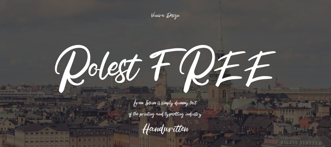 Rolest FREE Font