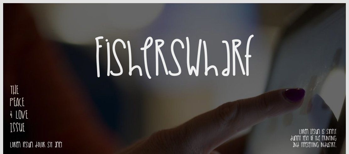 FishersWharf Font