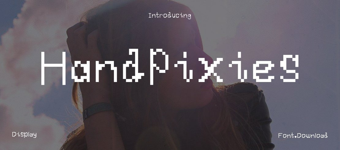 HandPixies Font