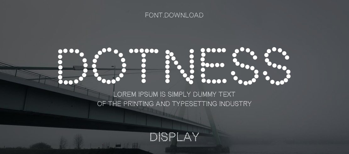 DotNess Font