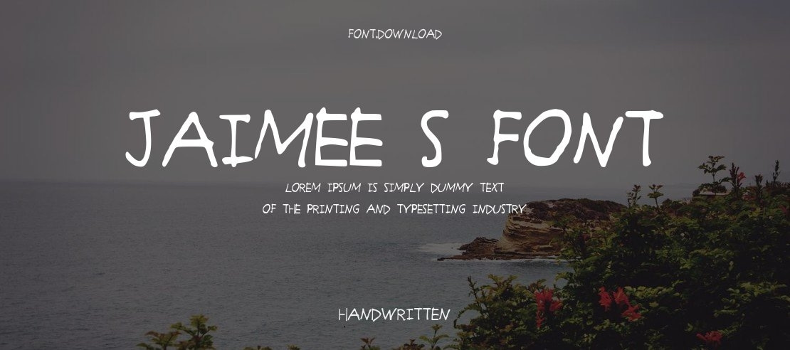 jaimee_s_Font Font