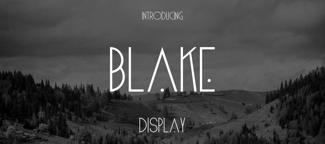 Blake Font