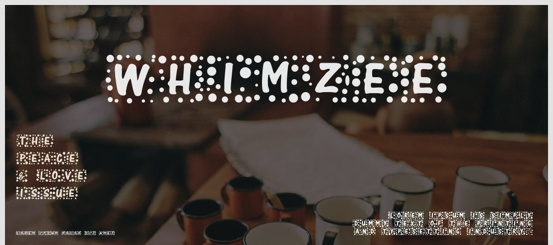Whimzee Font