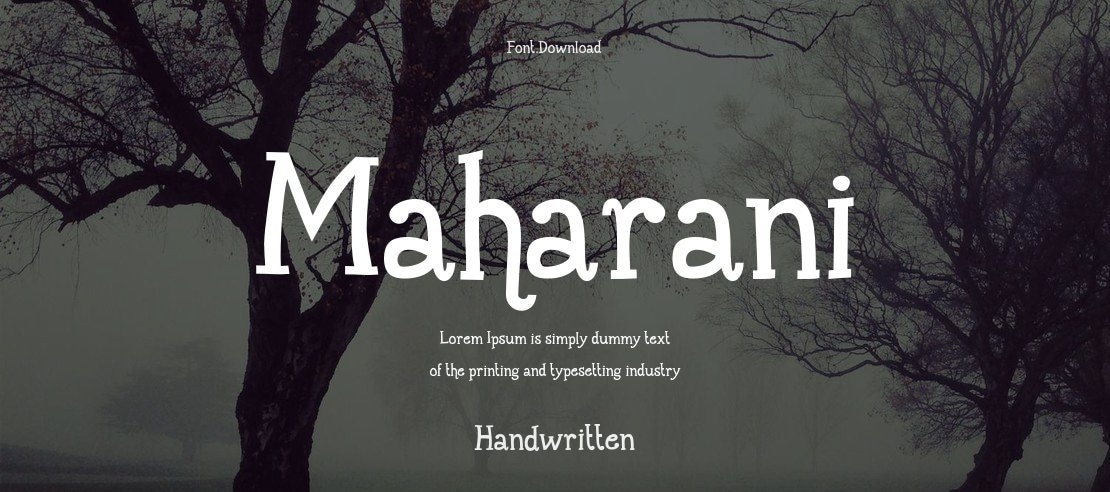 Maharani Font