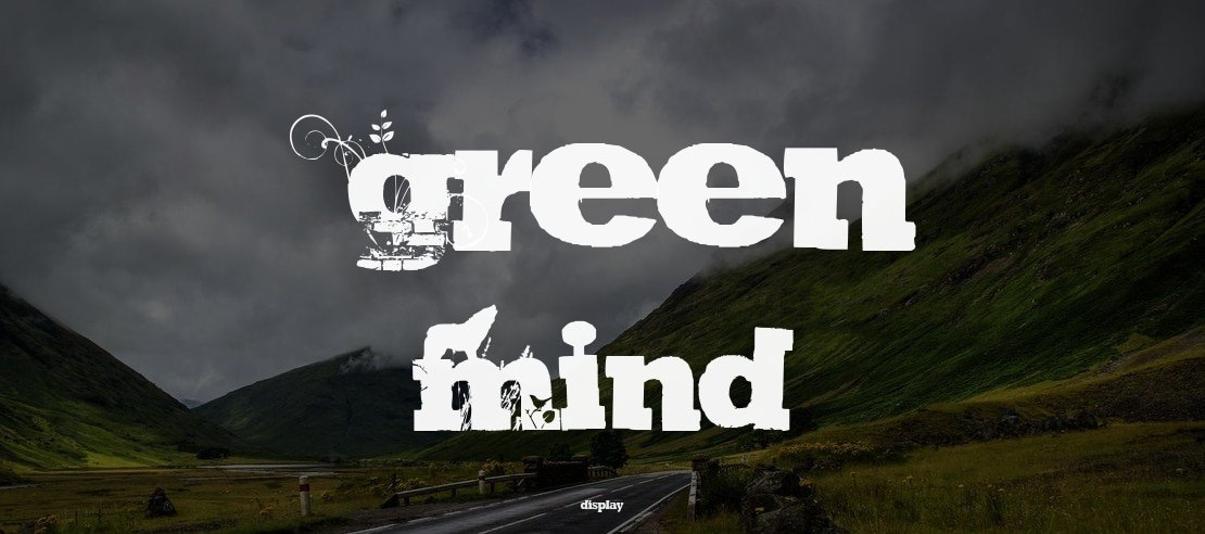 GREEN MIND Font