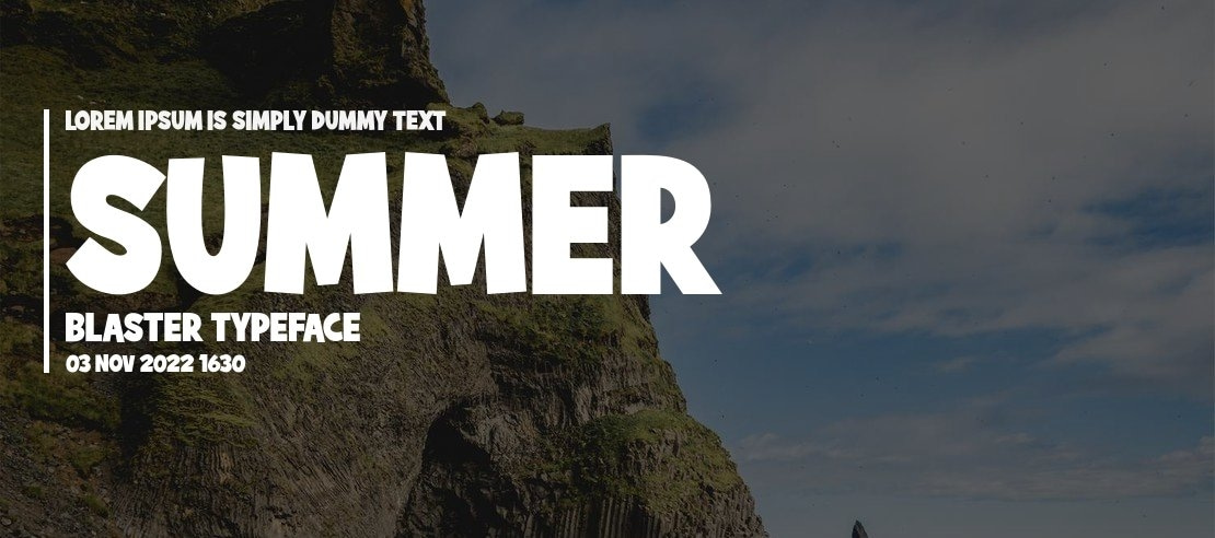 Summer Blaster Font Family
