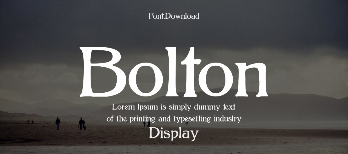 Bolton Font Family