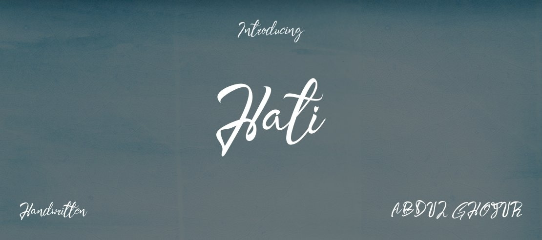 Hati Font