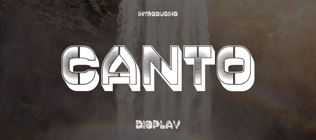 Canto Font Family