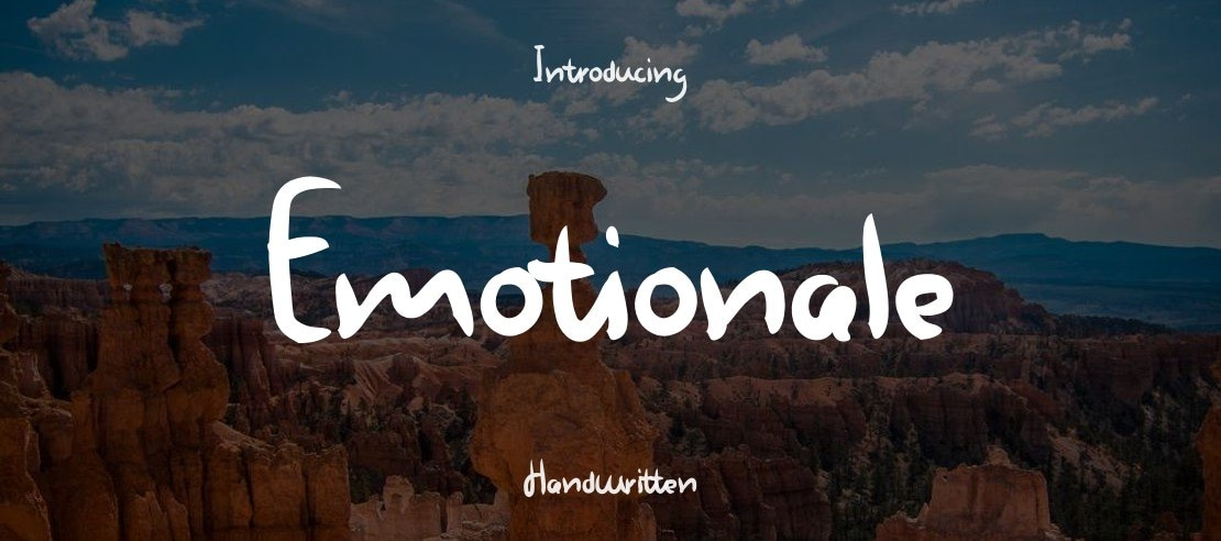 Emotionale Font