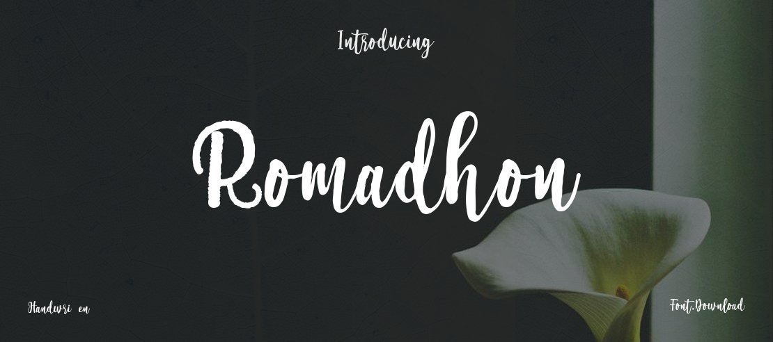 Romadhon Font