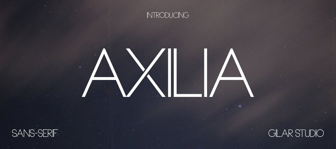 Axilia Font