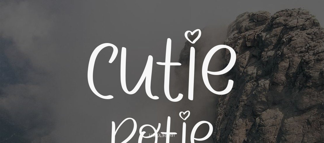 CUTIE BOTIE Font