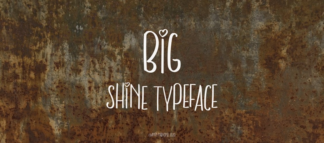 BIG SHINE Font