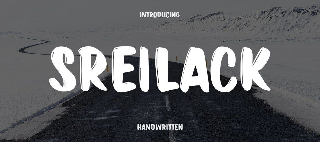 Sreilack Font