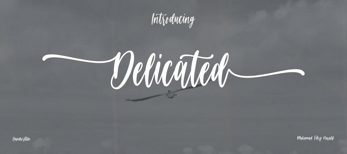 Delicated Font