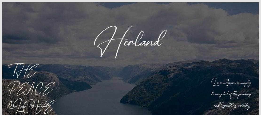 Herland Font