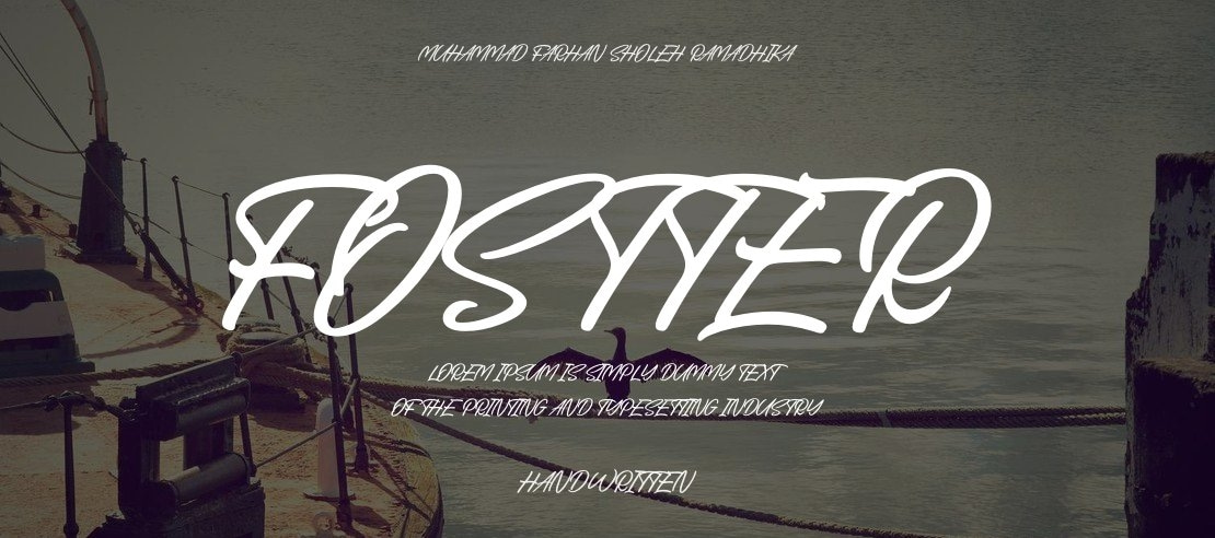 Fostter Font