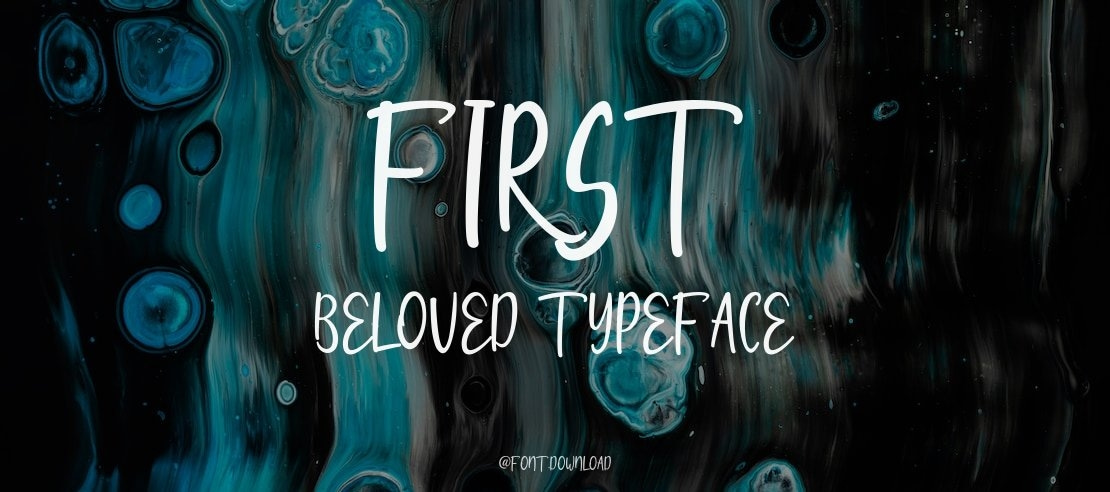 First Beloved Font Family