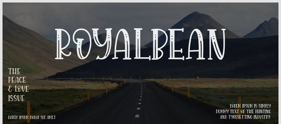 Royalbean Font