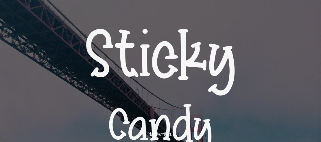 Sticky Candy Font