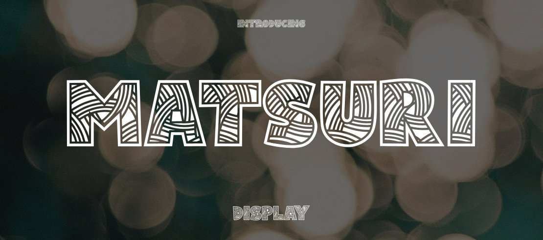 Matsuri Font