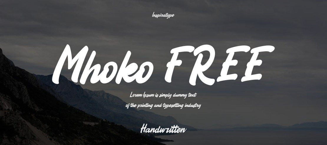 Mhoko FREE Font