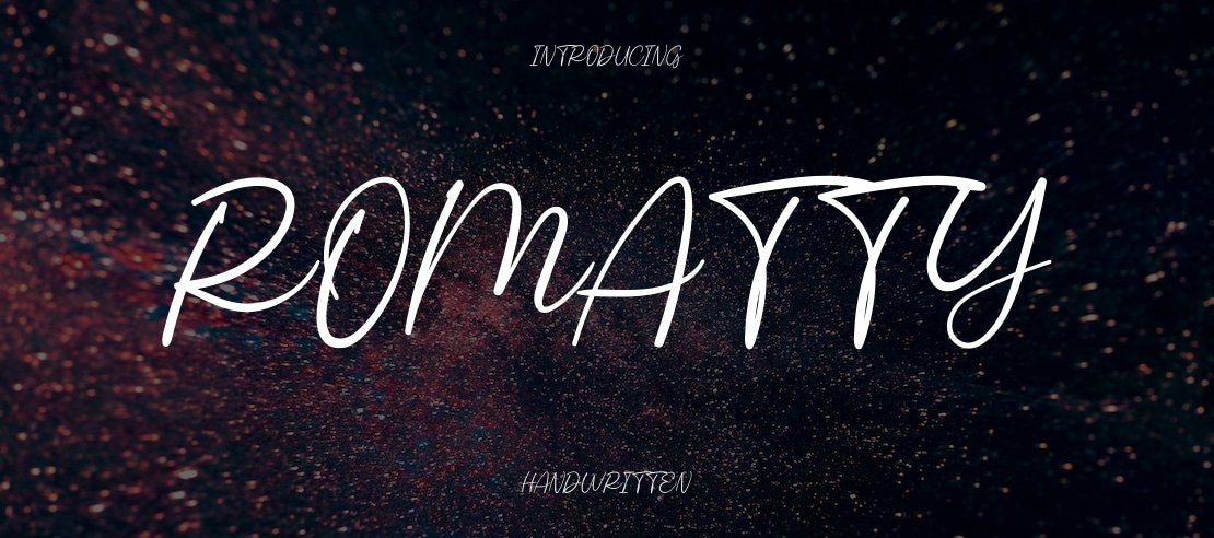 Romatty Font