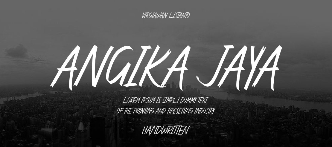 Angika Jaya Font