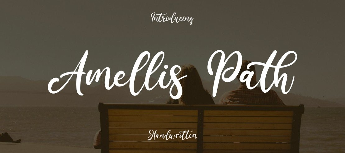 Amellis Path Font