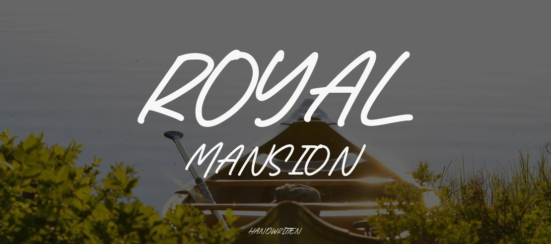 Royal Mansion Font