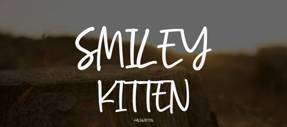 Smiley Kitten Font