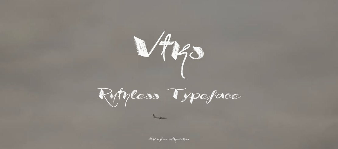 Vtks Ruthless Font