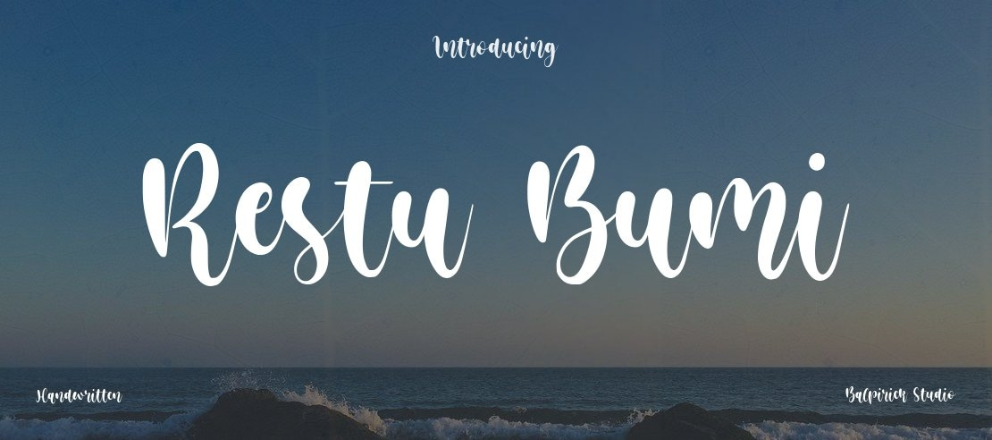 Restu Bumi Font