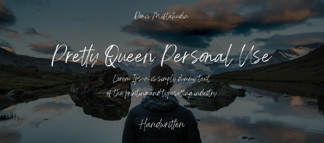 Pretty Queen Personal Use Font