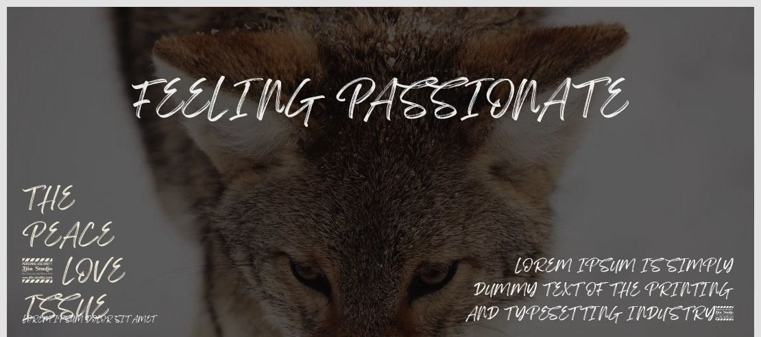 Feeling Passionate Font