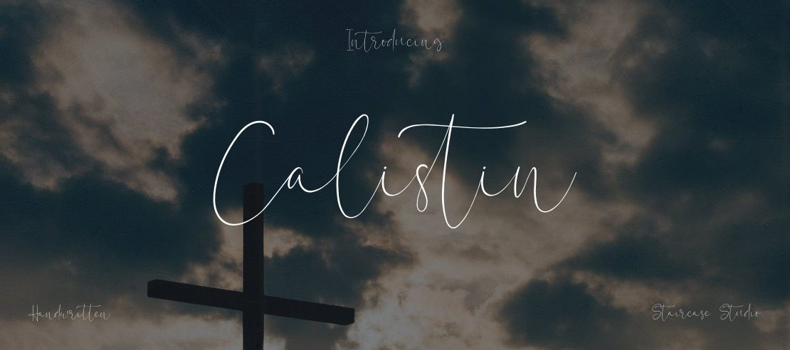 Calistin Font Family