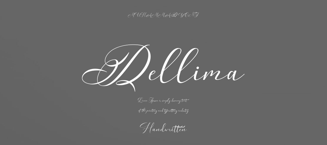 Dellima Font