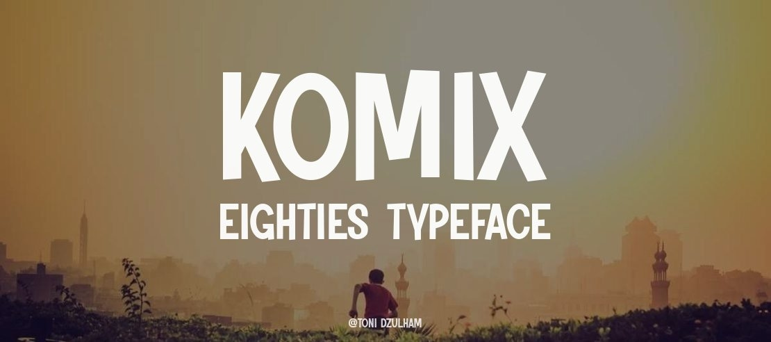 Komix Eighties Font