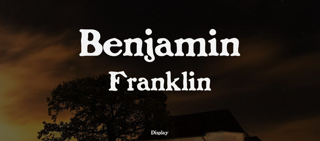 Benjamin Franklin Font