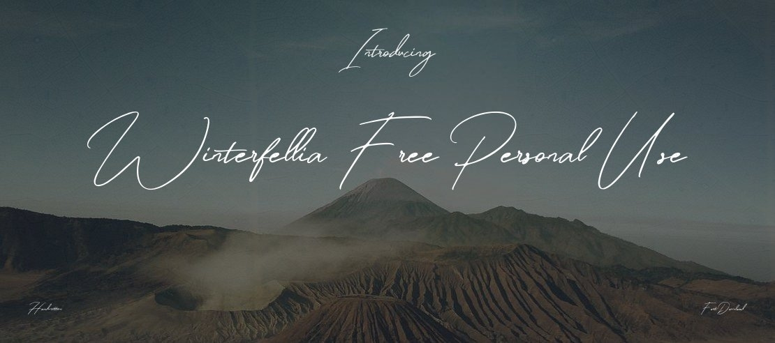 Winterfellia Free Personal Use Font