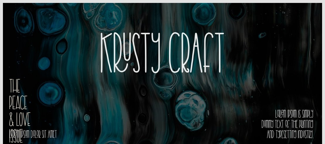 krusty craft Font