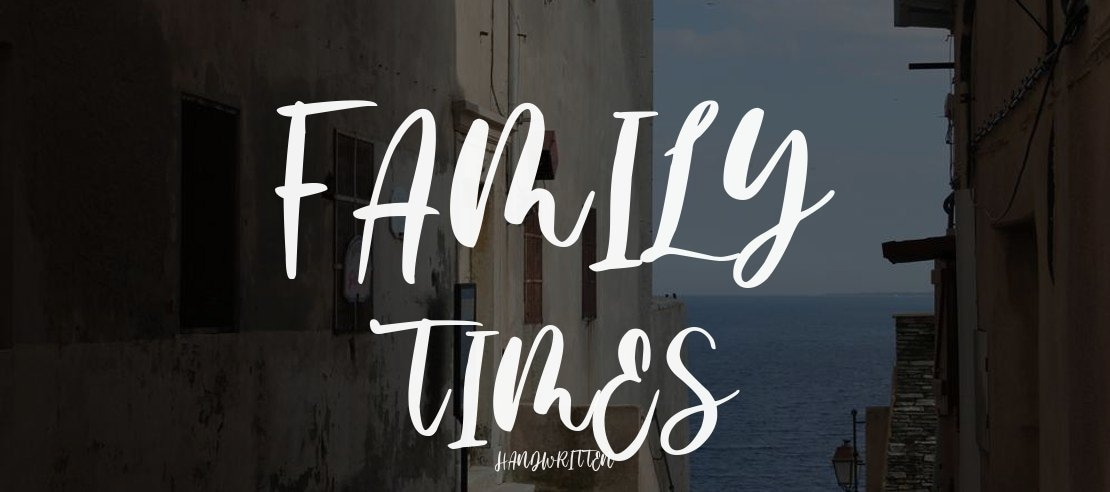 Family Times Font